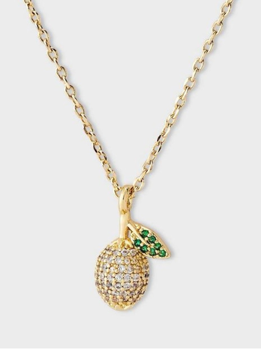 18k Lemon Pendant
